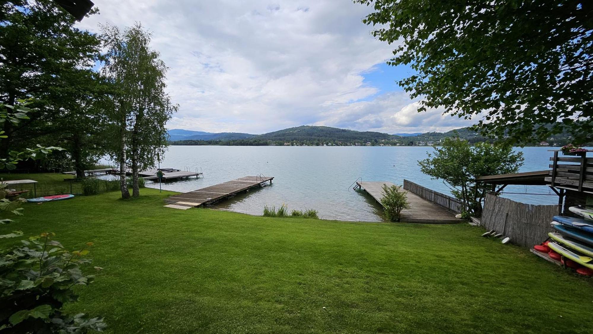 "Casa Antonio" 3 Gehminuten Strandbad Sekirn, Inkl Seezugang Buitenkant foto